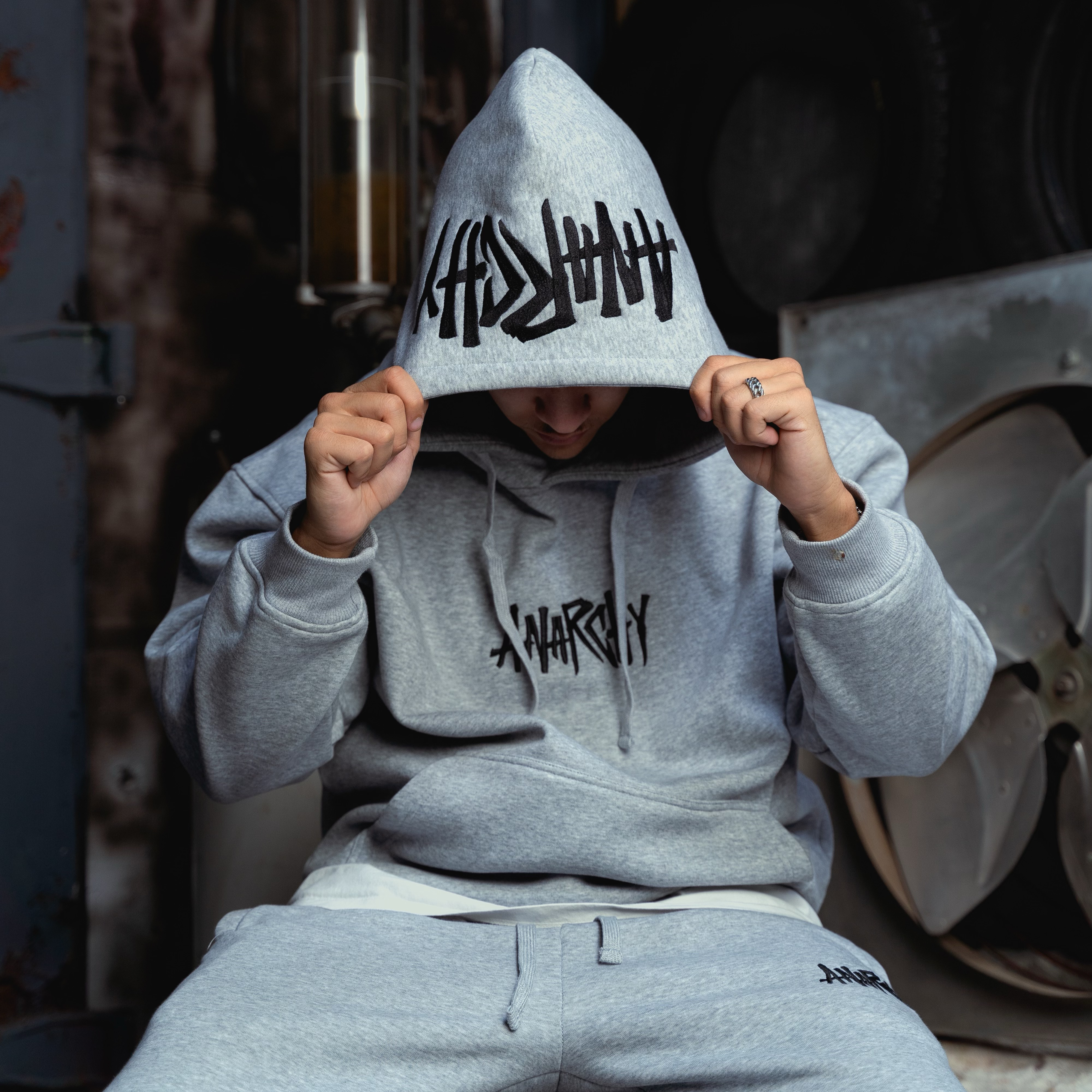 Anarchy Minimal Hoodie (Gray)