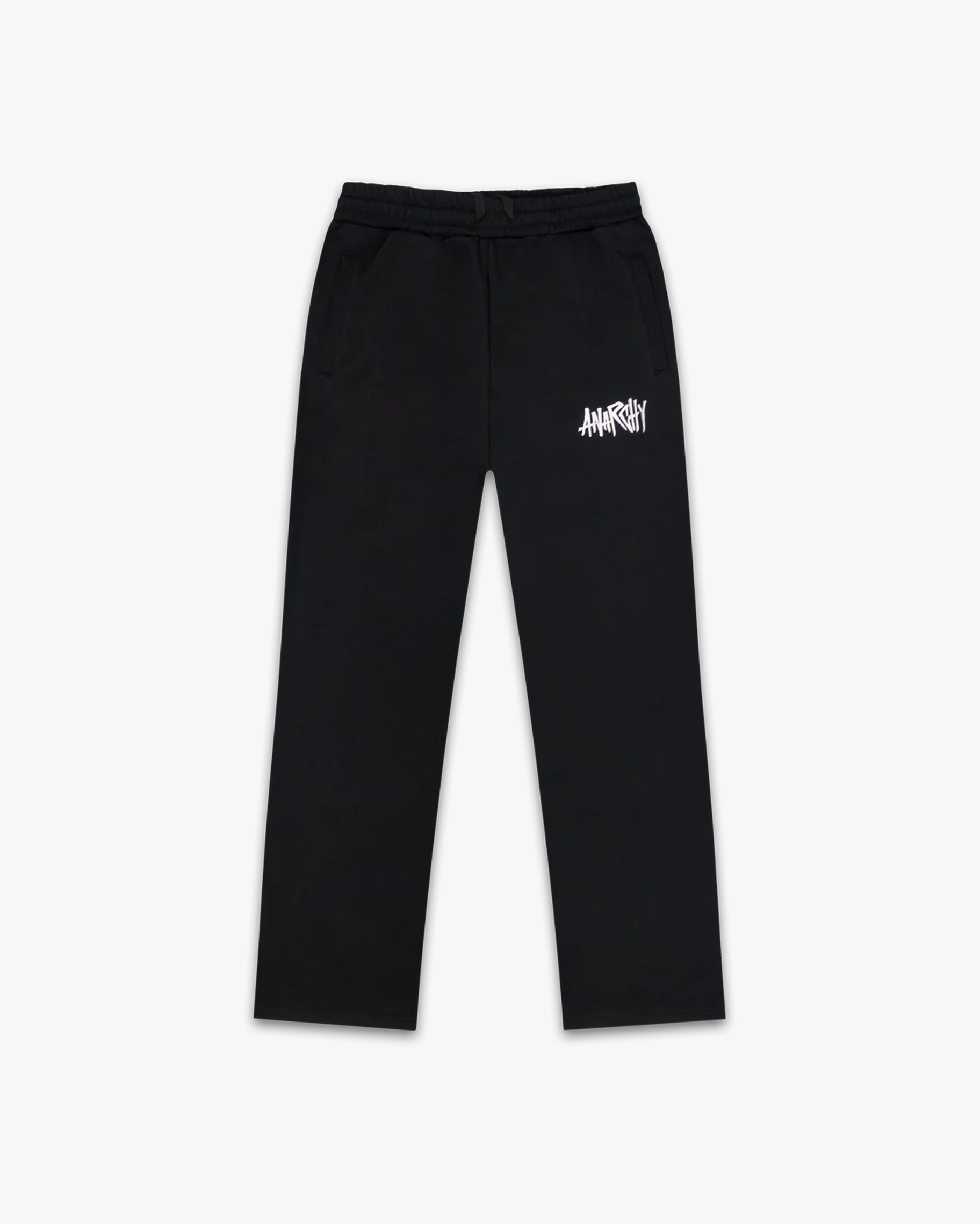 Anarchy Minimal No Cuff Joggers (Black)